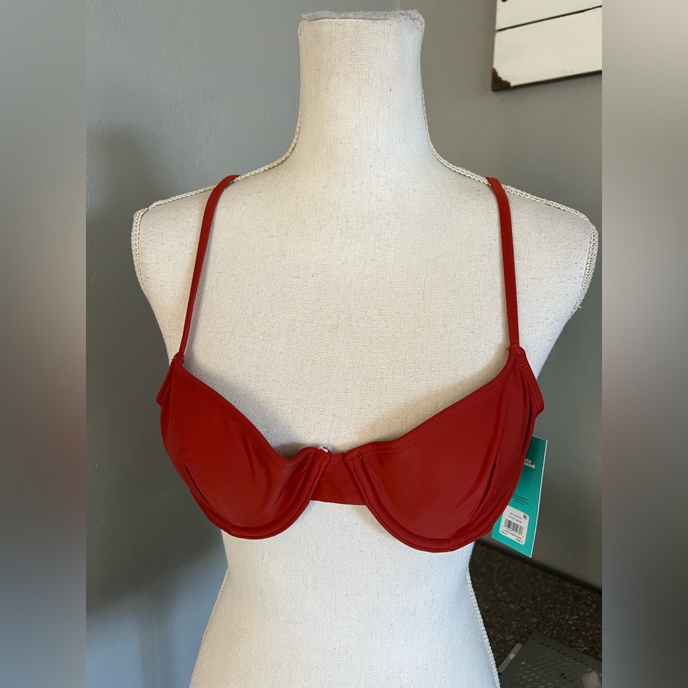 Sports Illustrated Womens Underwire Bikini Top size S